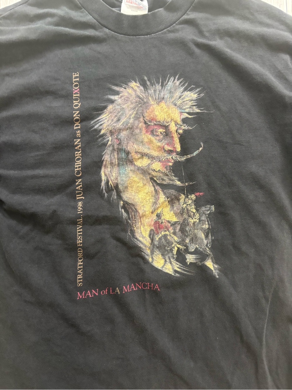 Vintage 1998 Stratford Festival “Man of La Mancha” Graphic Tee - Picture 2 of 4